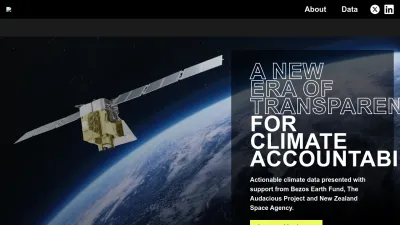 Screenshot preview of methanesat.org