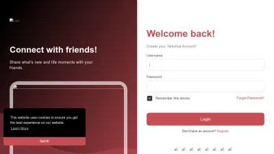 Screenshot preview of talkotive.com