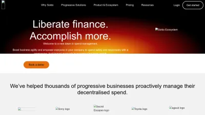 Screenshot preview of soldo.com