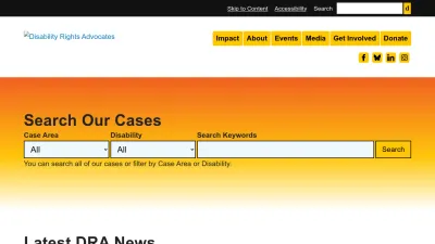 Screenshot preview of dralegal.org