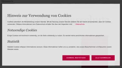Screenshot preview of verfassungsschutz.de