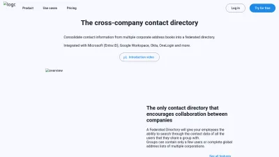 Screenshot preview of federated.directory