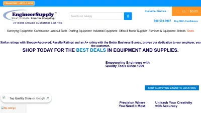 Screenshot preview of engineersupply.com