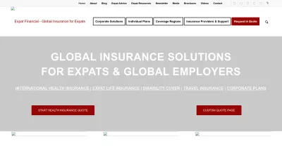 Screenshot preview of expatfinancial.com
