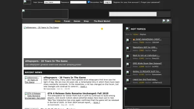 Screenshot preview of elitepvpers.com