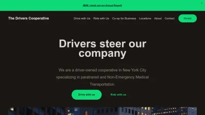 Screenshot preview of drivers.coop