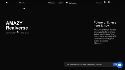 Screenshot preview of amazy.io