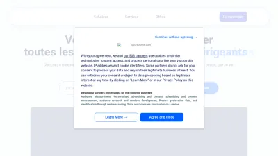 Screenshot preview of societe.com
