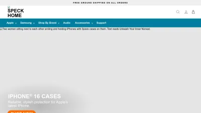 Screenshot preview of speckproducts.com