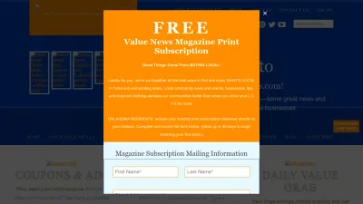 Screenshot preview of valuenews.com