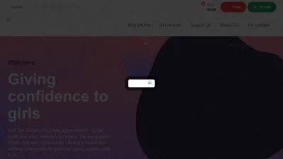 Screenshot preview of irishgirlguides.ie