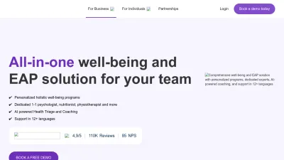 Screenshot preview of meditopia.com