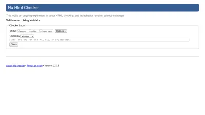 Screenshot preview of validator.nu
