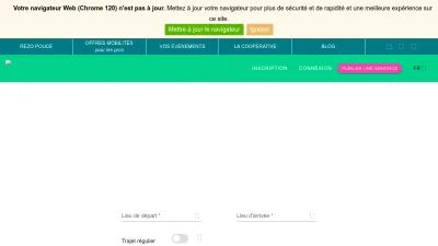 Screenshot preview of mobicoop.fr