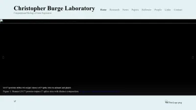 Screenshot preview of www.genes.mit.edu