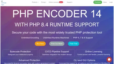 Screenshot preview of ioncube.com