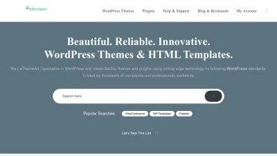 Screenshot preview of athemeart.com