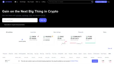 Screenshot preview of latoken.com