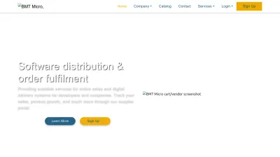 Screenshot preview of bmtmicro.com