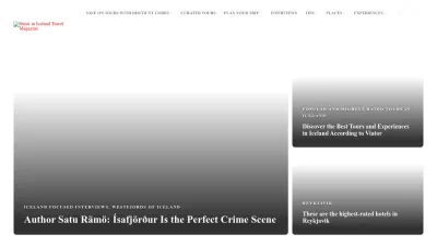 Screenshot preview of stuckiniceland.com