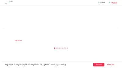 Screenshot preview of mtel.me