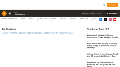 Screenshot preview of kosu.org