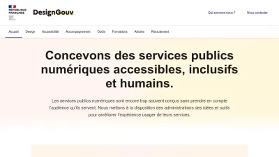 Screenshot preview of design.numerique.gouv.fr