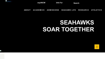 Screenshot preview of uncw.edu