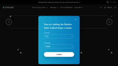 Screenshot preview of hasbropulse.com