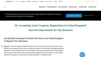 Screenshot preview of 3ecpa.co.uk