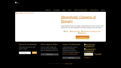 Screenshot preview of choiceofgames.com