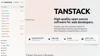 Screenshot preview of tanstack.com