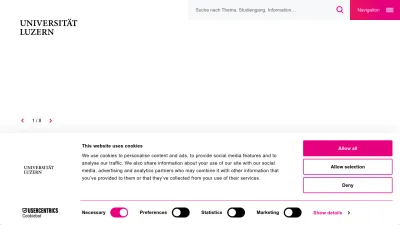 Screenshot preview of unilu.ch