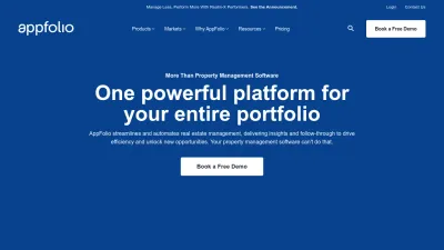 Screenshot preview of appfolio.com