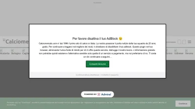 Screenshot preview of calciomercato.com