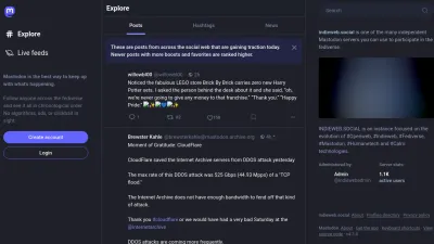 Screenshot preview of indieweb.social
