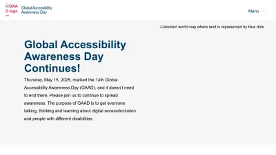Screenshot preview of accessibility.day