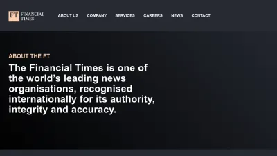 Screenshot preview of aboutus.ft.com