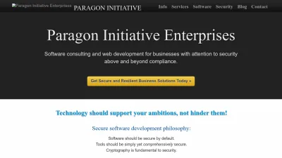 Screenshot preview of paragonie.com