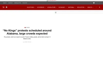Screenshot preview of alreporter.com