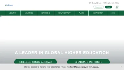 Screenshot preview of sit.edu