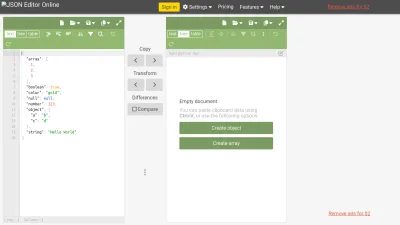 Screenshot preview of jsoneditoronline.org