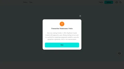 Screenshot preview of digifinex.com