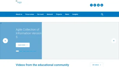 Screenshot preview of eun.org
