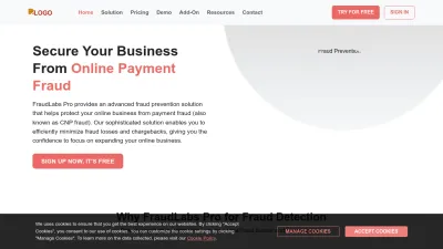 Screenshot preview of fraudlabspro.com