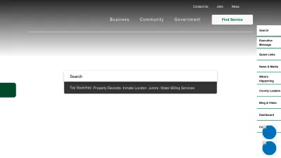 Screenshot preview of oakgov.com