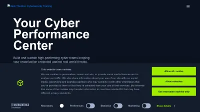 Screenshot preview of hackthebox.com