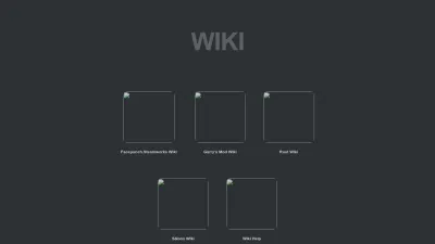 Screenshot preview of wiki.facepunch.com