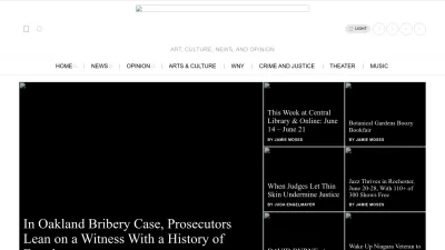 Screenshot preview of artvoice.com