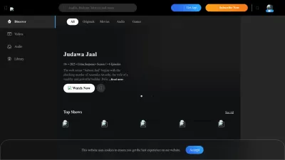Screenshot preview of hungama.com